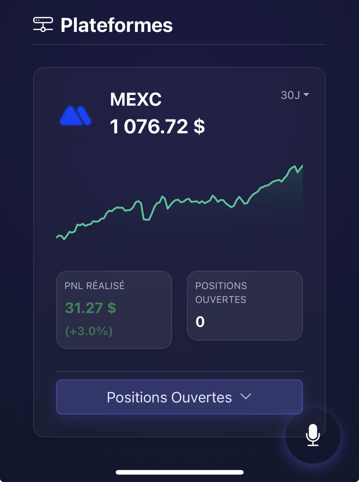 Interface Lambot Trading